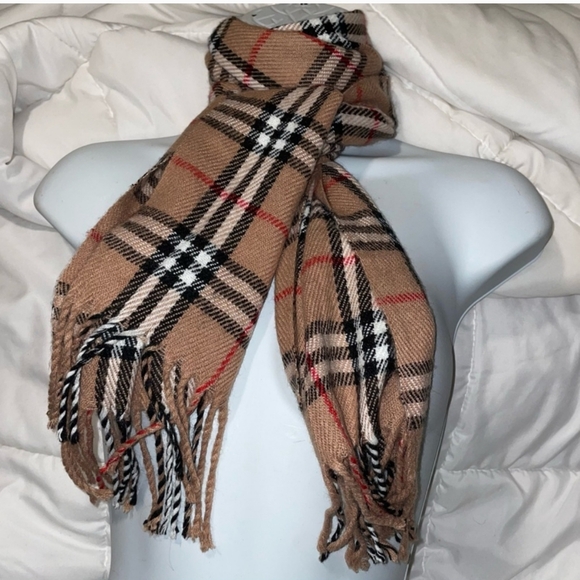 Plaid scarf - Picture 2 of 2